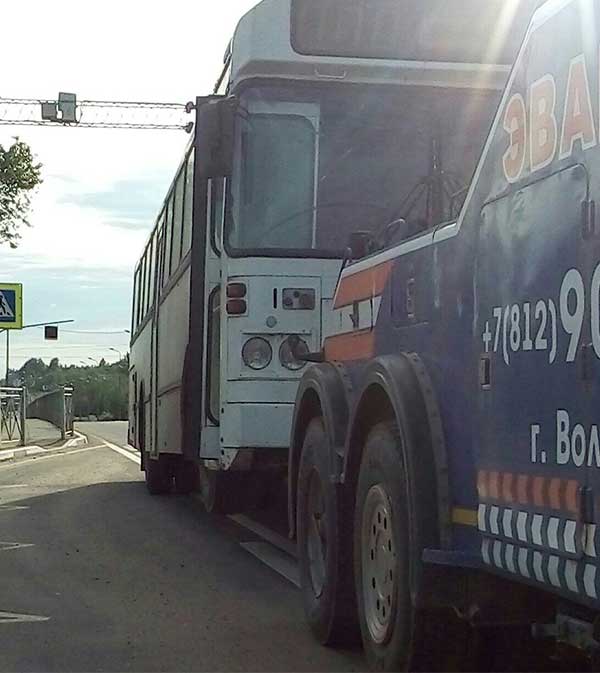 эвакуация автобуса